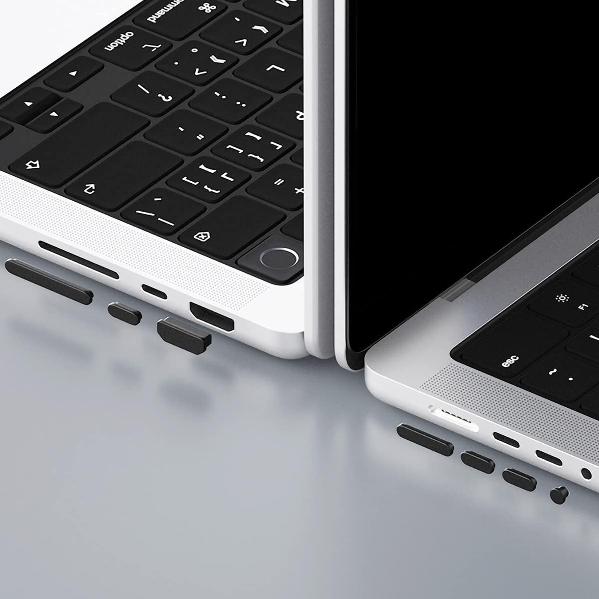 16 Pack 14" 16" M5 M4 M3 M2 M1 2026-2021, 2 Dust Plug Cover for MacBook Pro Pro/Max Dust Plug for HDMI, Thunderbolt