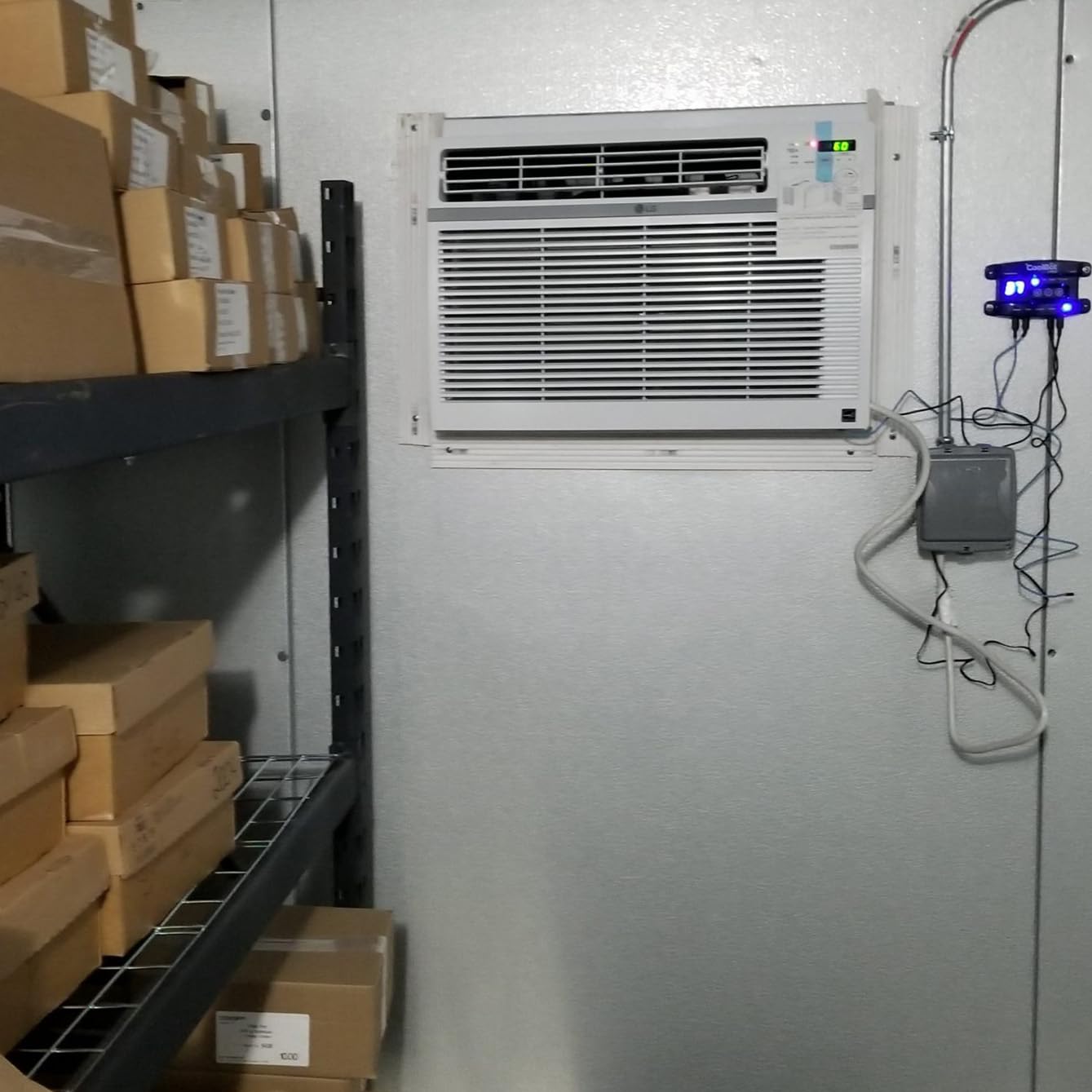 CoolBot Walk-in Cooler Controller | Convert a Well-Insulated Room into a Walk-in Cooler Using a Standard Air Conditioner and CoolBot