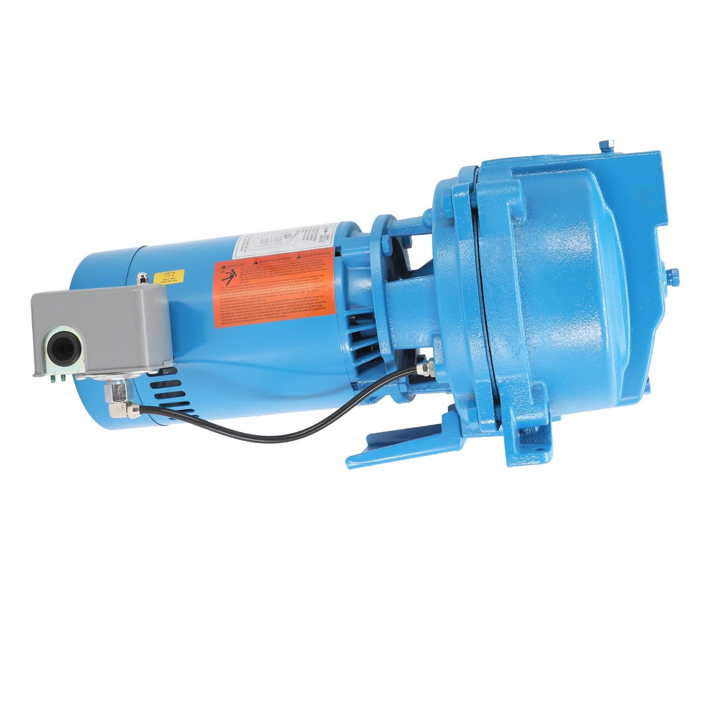 1/2 HP Residential Shallow Well Jet Pump, Heavy-Duty Cast Iron Self-Priming Water Pump for Home Water Supply & Garden Irrigation,115V