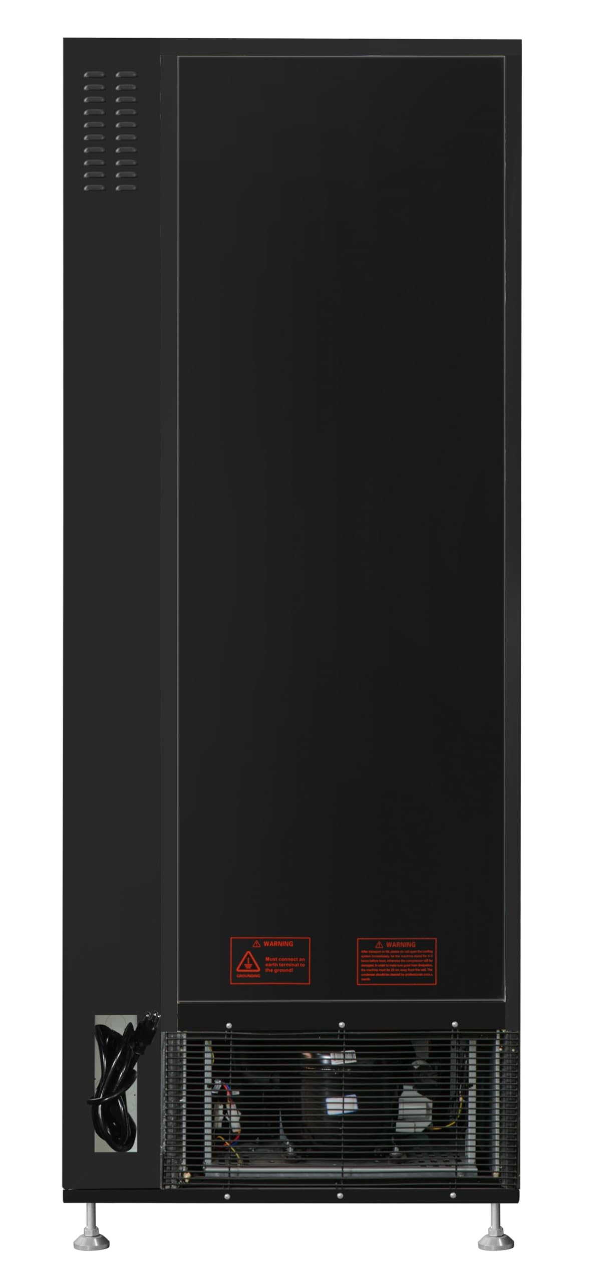 KoolMore Refrigerated Snack Vending Machine with 36 Slots Featuring Credit Card Reader and Bill Acceptor in Black (KM-VMR-30-BR)