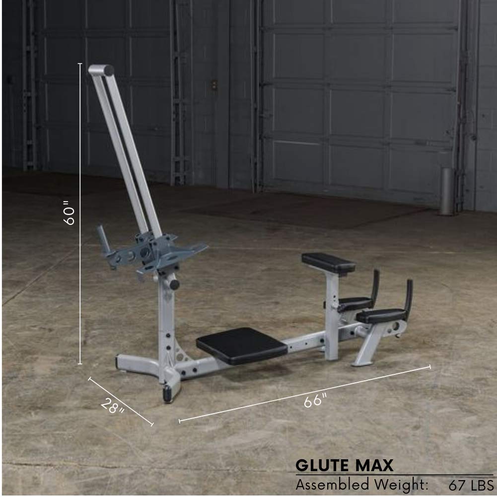 Powerline by Body-Solid (PGM200X) Glute Master - Isolation Glute Machine for Targeted Booty & Leg Workouts at Home