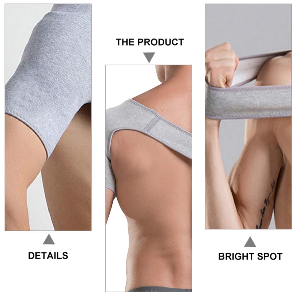 Ipetboom Shoulder Brace: Rotator Cuff Support Brace Wrap for Men and Women - Shoulder Compression Sleeve for Preventing Strains and Dislocation, S