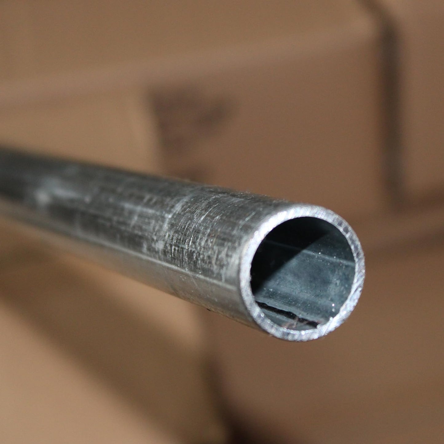LAJIAOZ Heavy-Duty Garage Door Torsion Tube, Garage Door Tube Shaft 11 Gauge Hot Rolled Steel Shaft - Universal Fit for 8FT Residential & Commercial Doors, Easy Installation(1"*106"(8Ft10Inch))