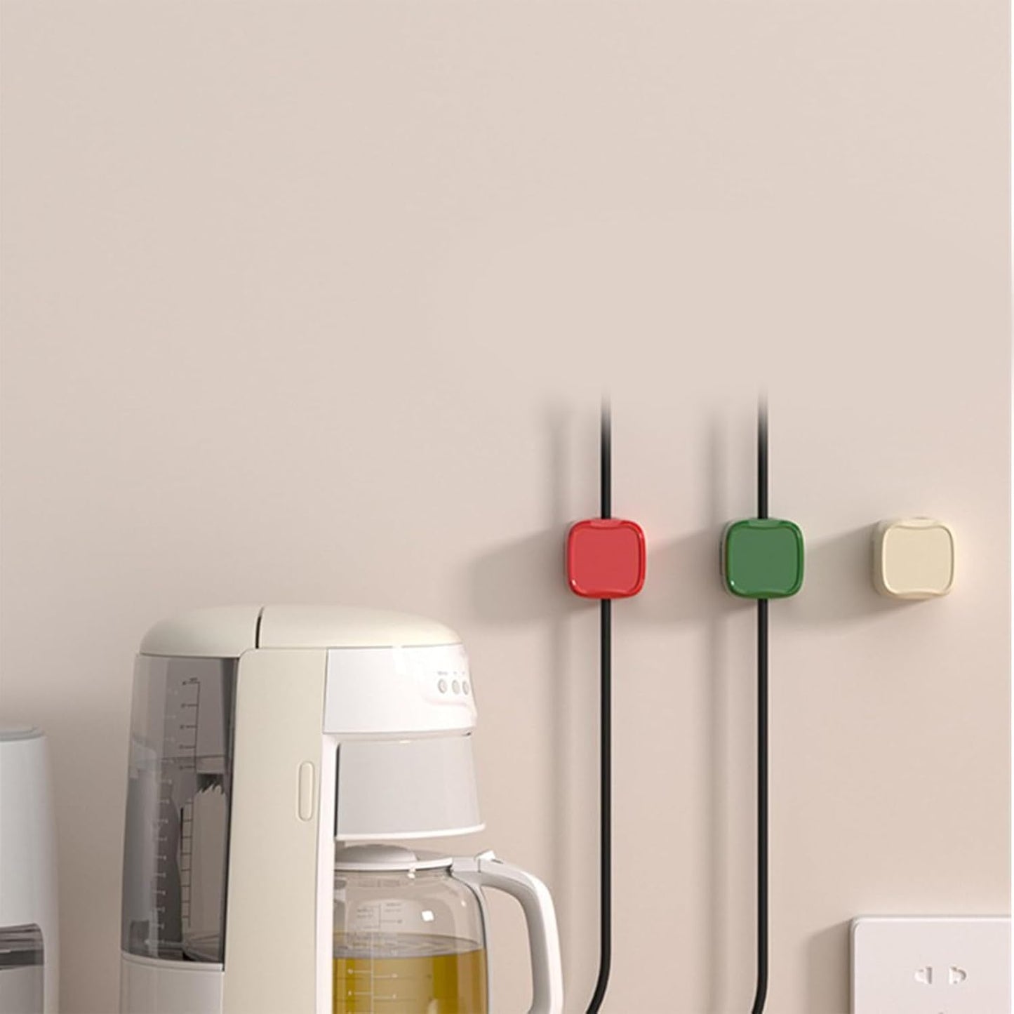 SHYYOULQE Cable Clip Cord Holder for Desk and Nightstands Organizers for Home Car Holder