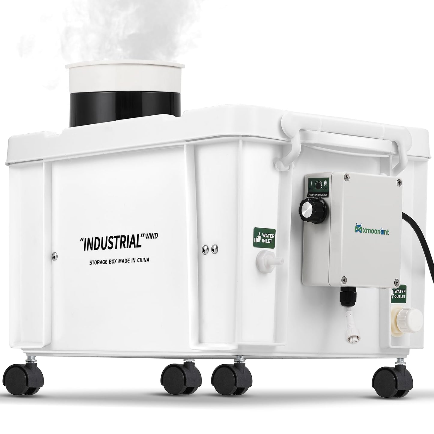 Mxmoonant 10kg/H Ultrasonic Mist Maker DIY Humidifier Kit, Adjustable Mist Volume | Automatic Water Filling | Humidity Controller Cool Mist Humidifier for Mushroom Growing, Greenhouses 110V