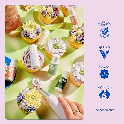 Colour Mill Oil-Based Food Coloring - Caramel Flavor, 20 Milliliters for Vibrant Baking
