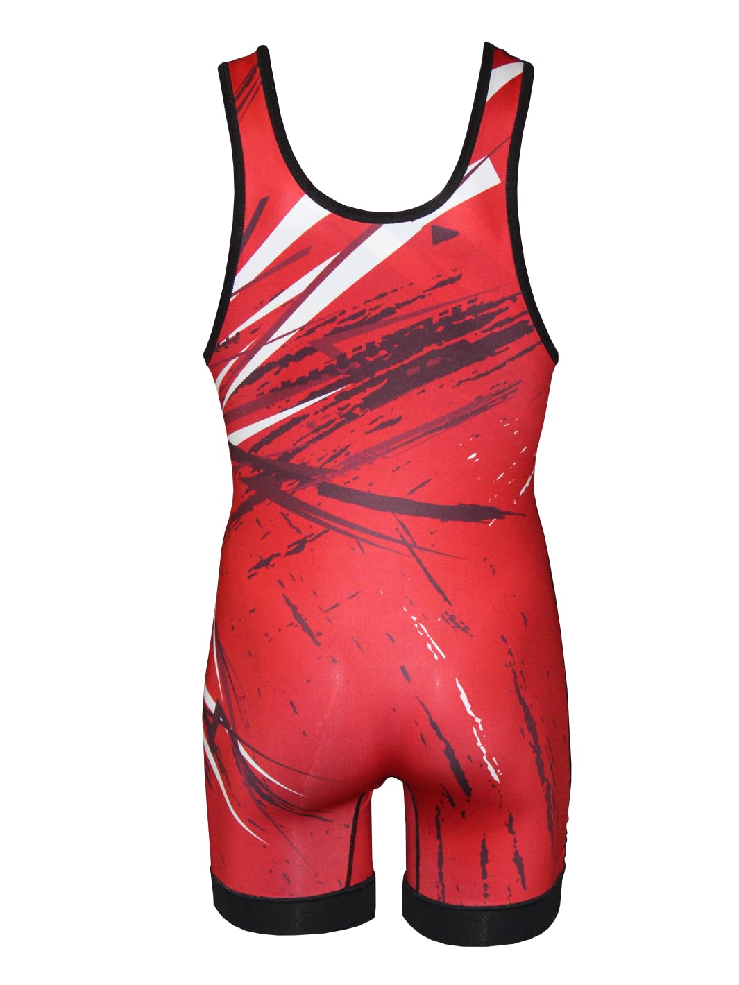Matman USA The Breakdown Reversible Men's Wrestling Singlet (Royal/Red, 6X-Small)