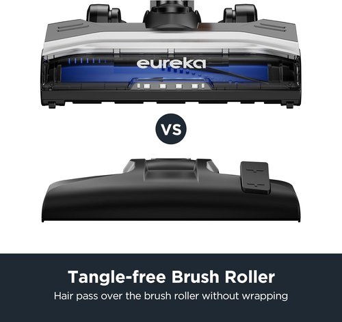 Eureka Bagless Canister Vacuum - 16KPA Suction with Washable HEPA Filter | Compact Design & 3 Tools
