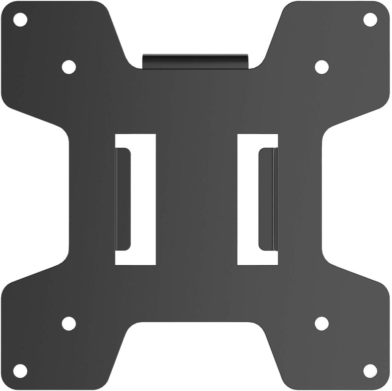 WALI 75 75 mm 100 100 mm 1 Pack, Mounting Plate by to by Only for Monitor Mounting System, Black