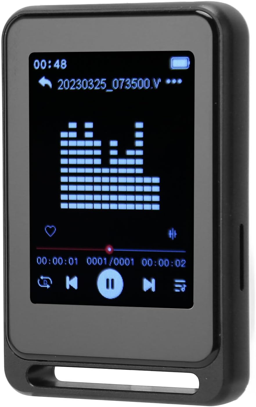 Vikye MP3 2.4 MP3 (16GB) Player, Full Touch Screen High Definition Music Players HiFi Lossless Multifunctional Media