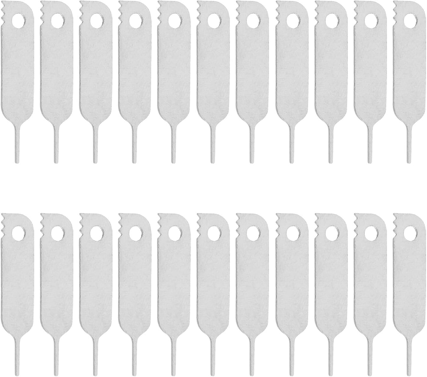 400pcs Set Artibetter Sim Card Eject Tool with Hanging Hole Universal Sim Pin Removal Needle for Smartphones