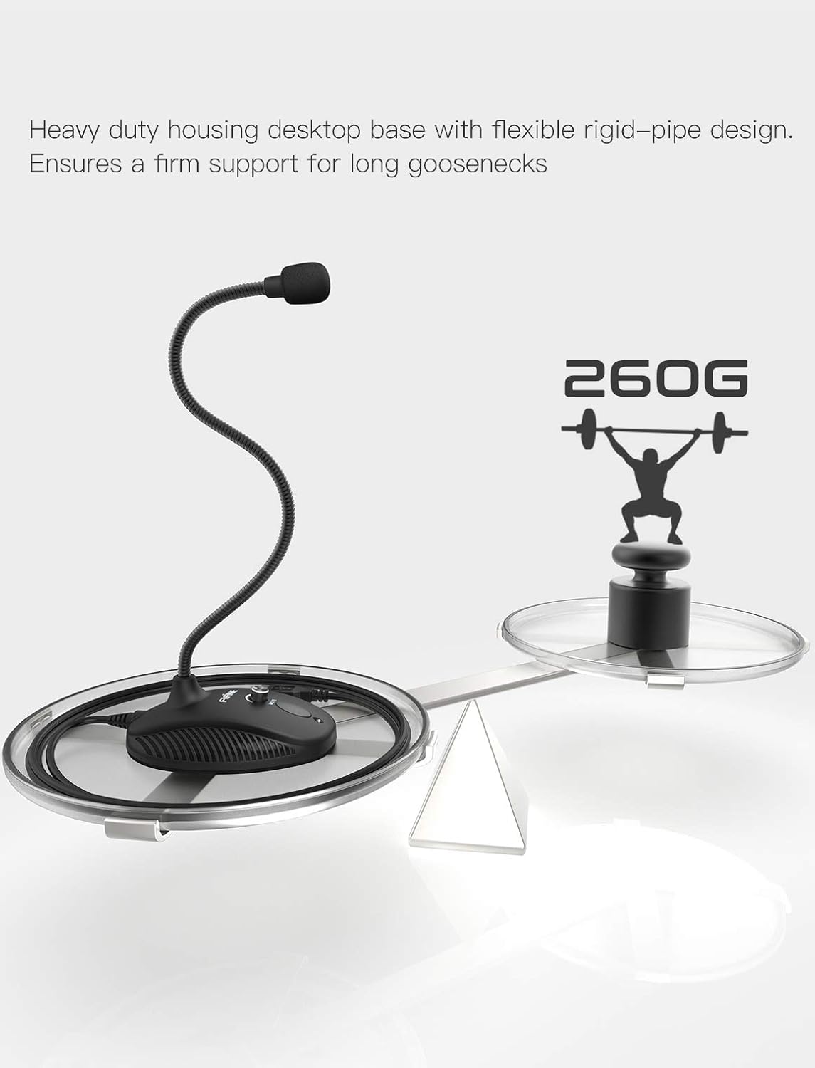 FIFINE TECHNOLOGY Games(K054) Fifine USB Computer Microphone, Plug &Play Desktop Condenser PC Laptop Mic,Mute Button