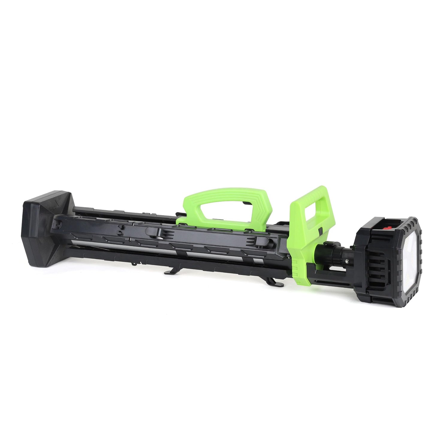 SEAMAGIC Cordless 10000LM Heavy-Duty LED Work Light on Stand, 4 Modes Super Bright, 9000mAh Rechargeable Work Light with Folding Tripod, Multi-Angle Lighting for Jobsite, Camping, Automotive
