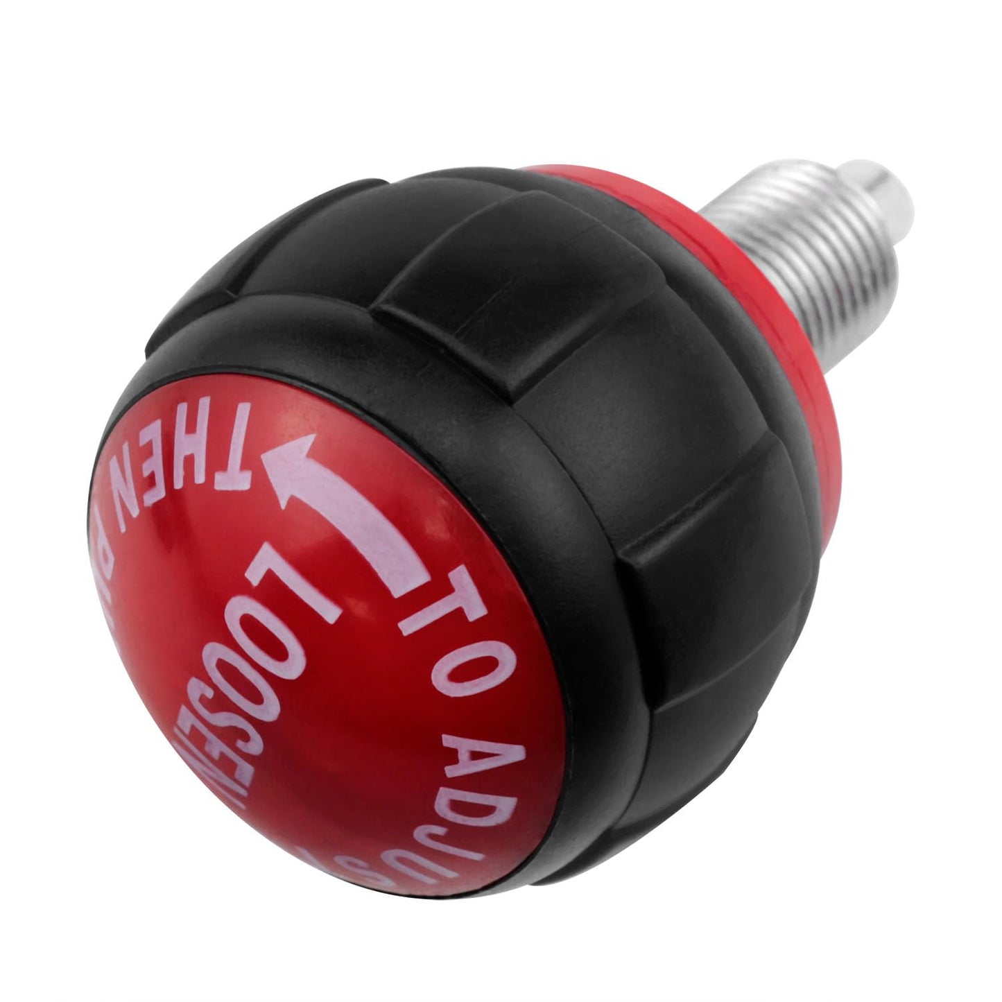 Lovelysp 1 Piece M16 pop-up Pull-Out pin knob Home Fitness Height Adjustment Screw Adjust The Fitness pop-up Pull-Out pin knob red Replacement Part for Indoor Cycling and Fixing The Exercise Bike