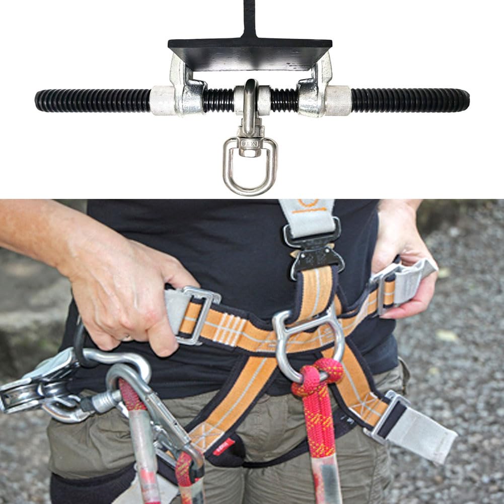 Beam Anchor; Steel I-Beam Anchor; H-Beam Anchor. Fall Protection, Fits 3-1/2-Inch To 16-1/2-Inch Wide I-Beams (9-42cm) Up To 1-1/4-Inch Thick (3.2cm)
