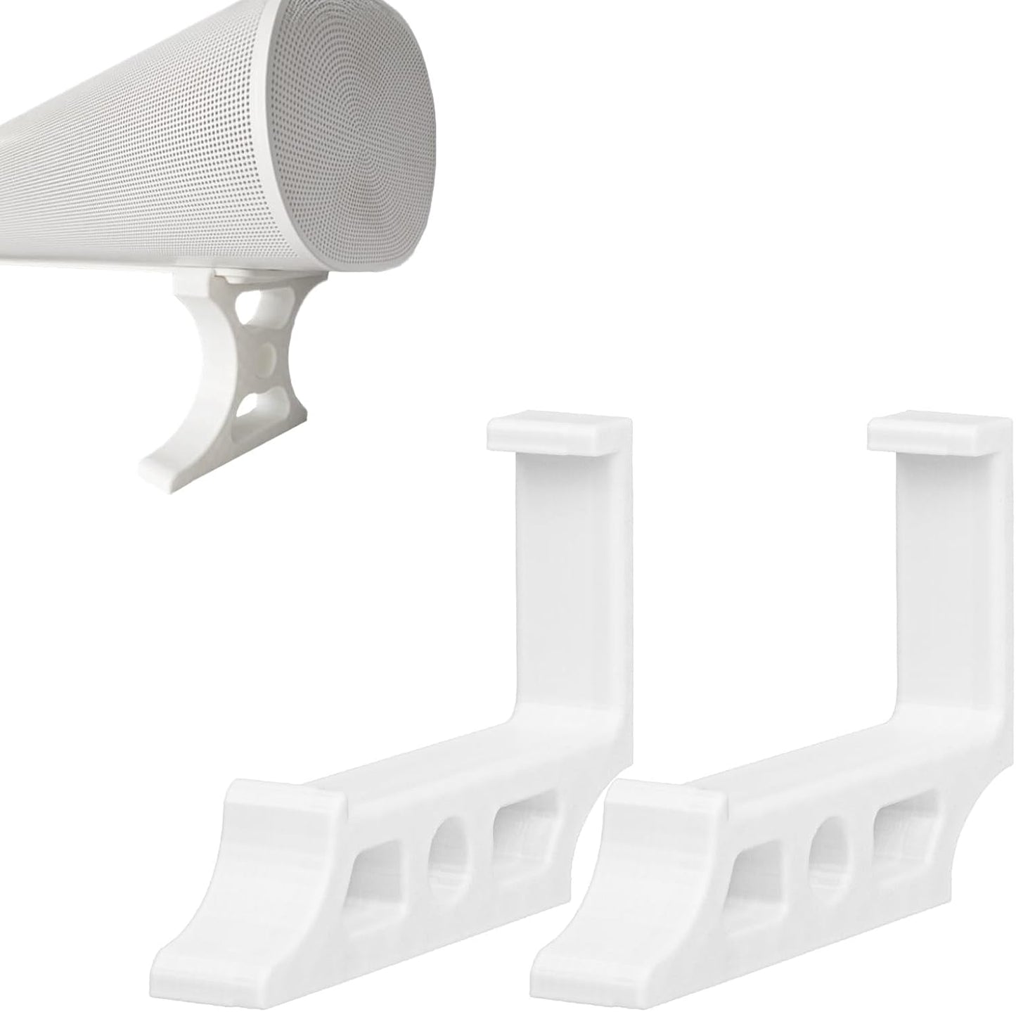 Generic 3-Height (25mm-75mm), Installation(25mm Soundbar Stand Compatible with Arc Ultra, Adjustable Riser Base Sturdy