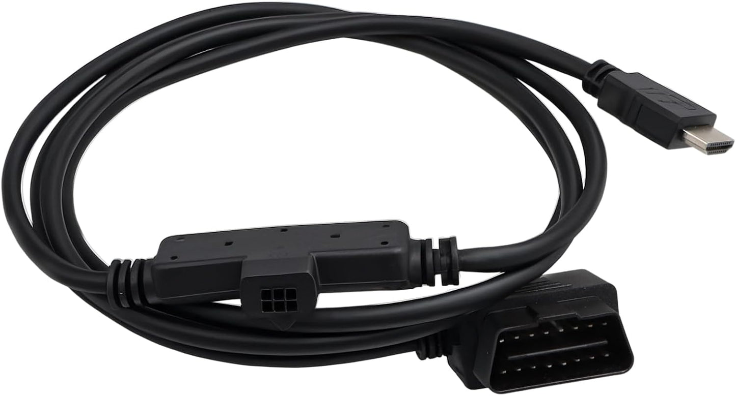 CS2 CTS2 CTS3 H00008000 OBDII to HDMI Interface Cable Monitor Cable Plug Compatible with Edge Replace#: