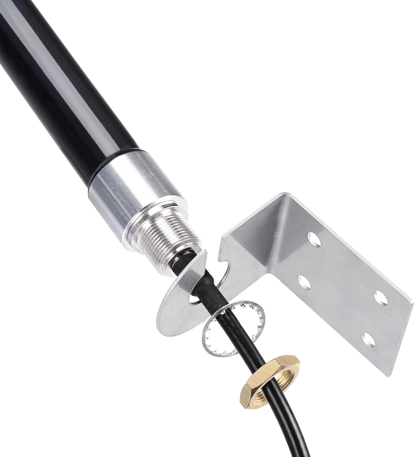 BINGFU 4g LTE Long Range Cellular Trail Camera Antenna Wall Mount - Compatible with Spypoint Link Micro Flex Covert