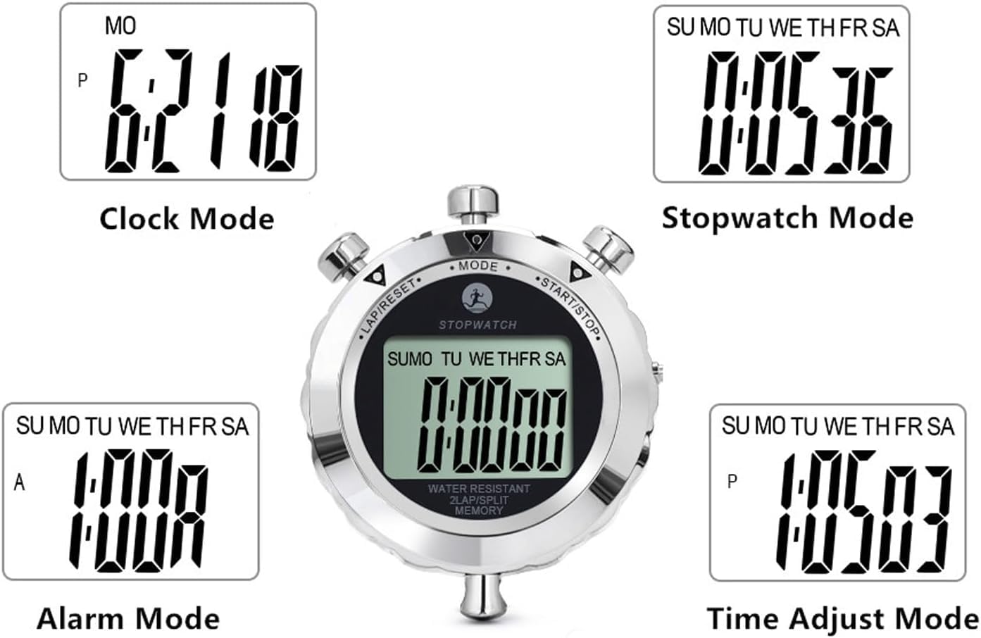 Stopwatch,Metal Rolilink Stop Watch for Sports Stopwatches Timer for Sports and Competitions