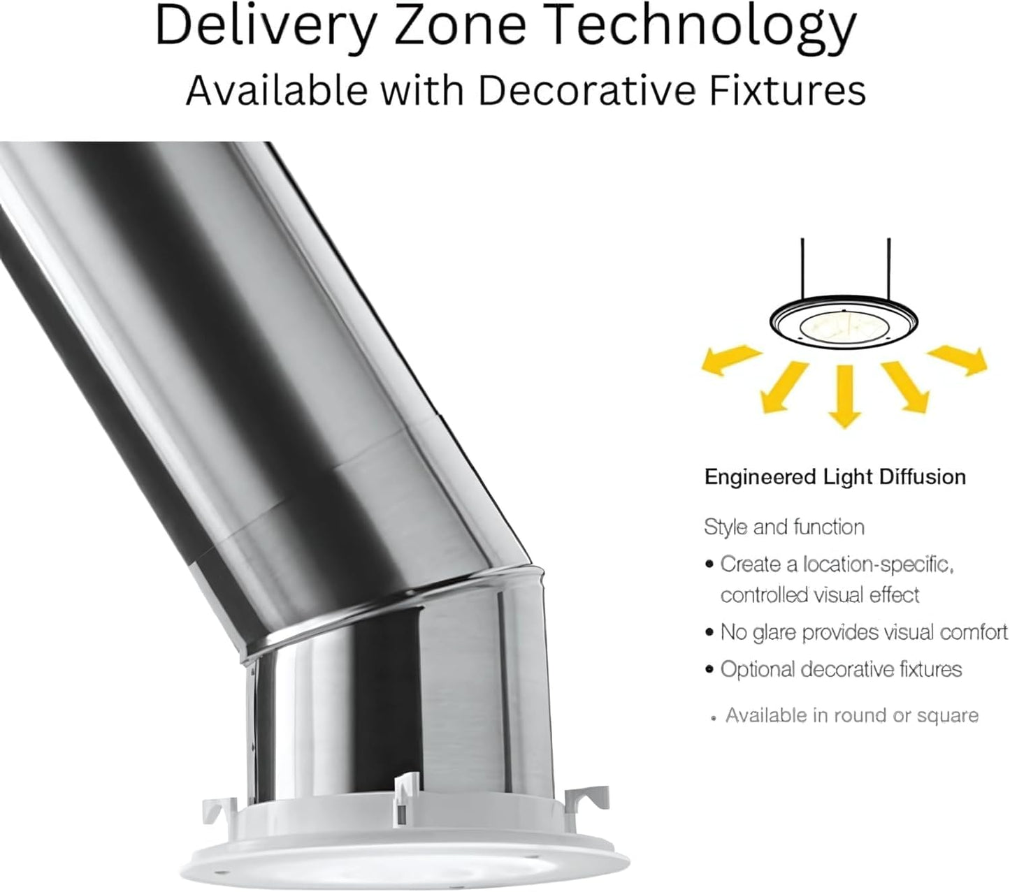 Solatube® 290 DS 14-inch Tubular Skylight Extension Kit – 40-inch Reach for High Ceilings & Deep Attics – High-Capacity Daylighting for Kitchens & Living Rooms – Includes 2 x 20" Tubes