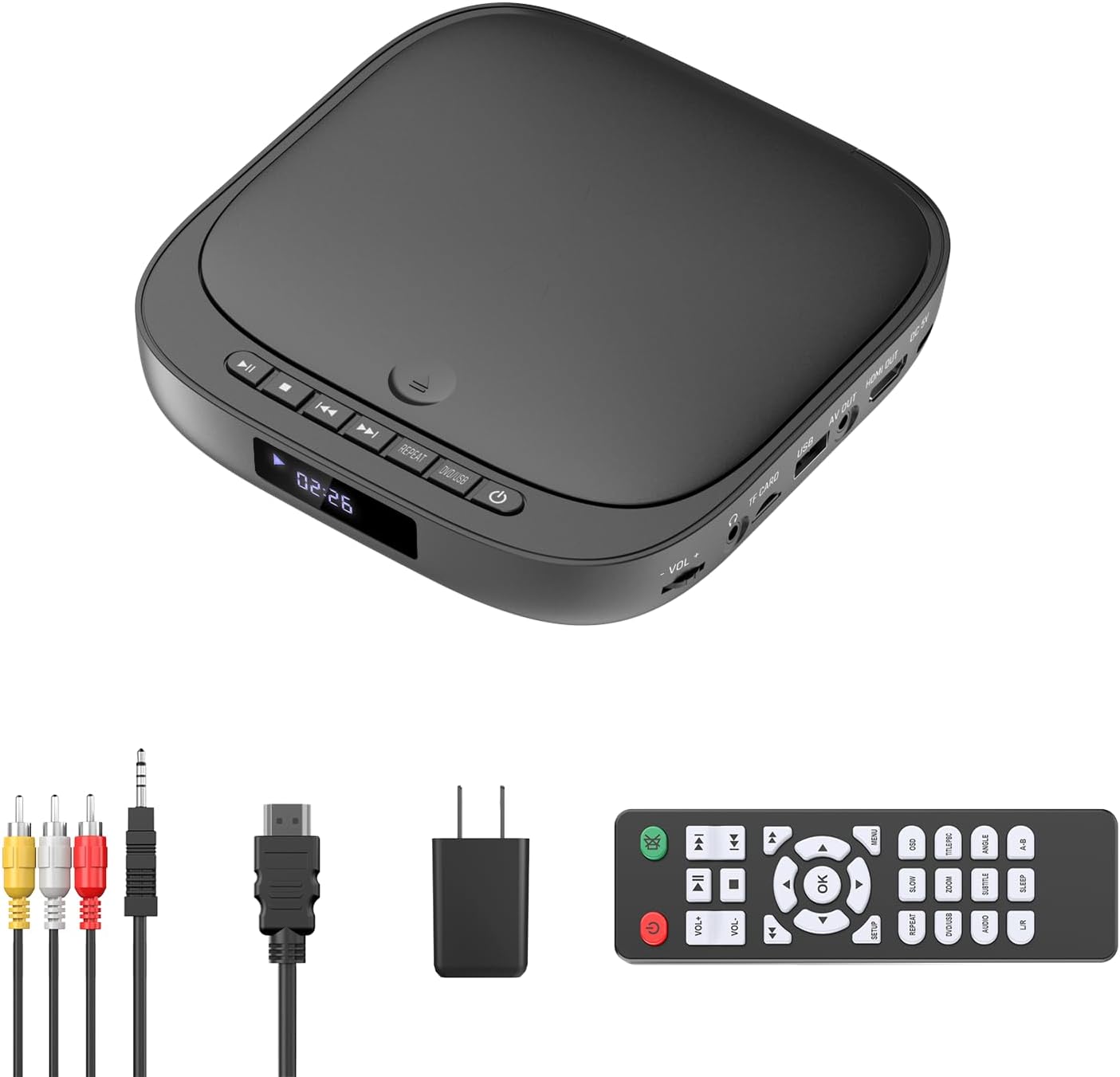 FELEMAN Mini DVD Player