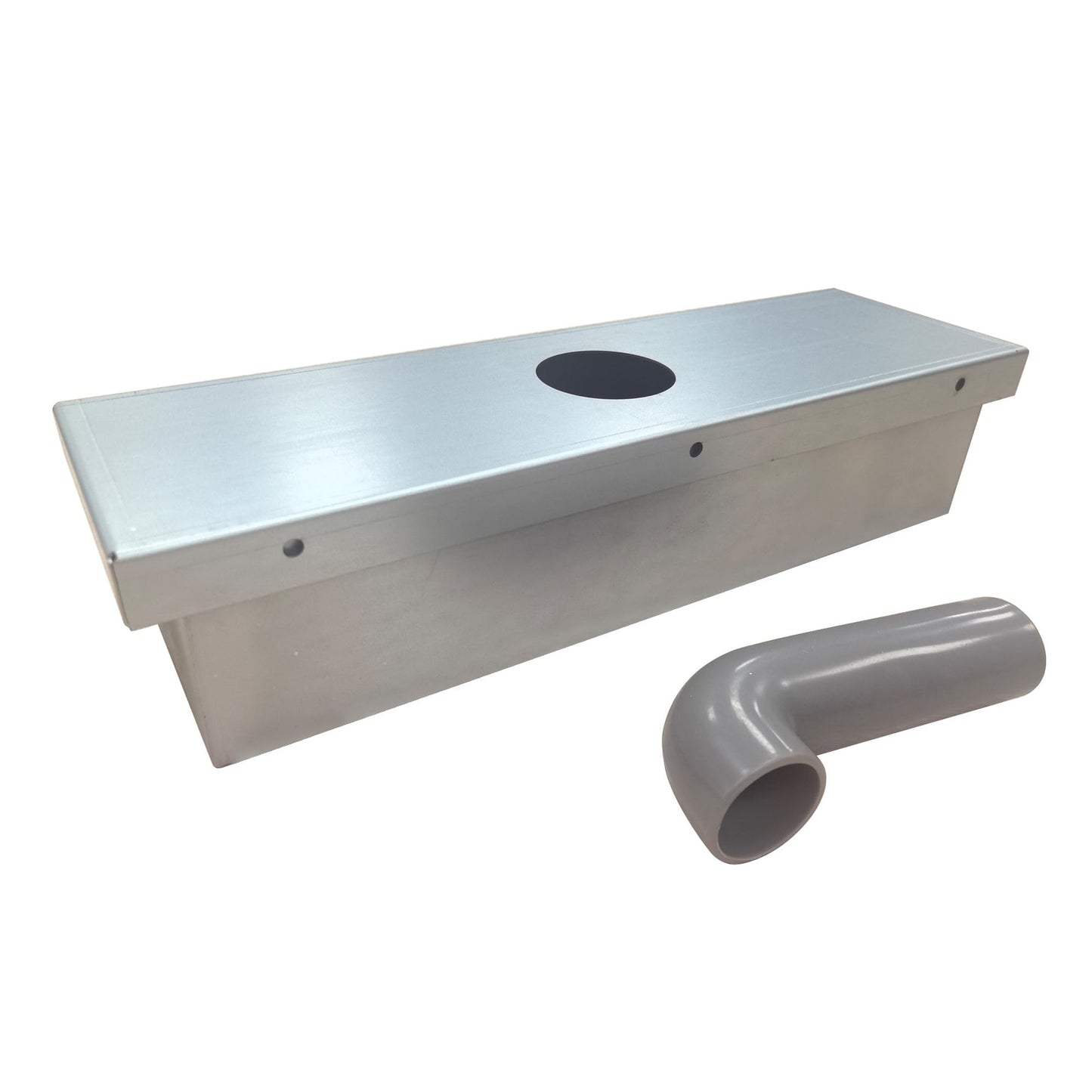 Grease Box for Restaurant Canopy Hood Exhaust Fan Galvanized Sheet Hood Accessories for Restaurant (4 Pack)