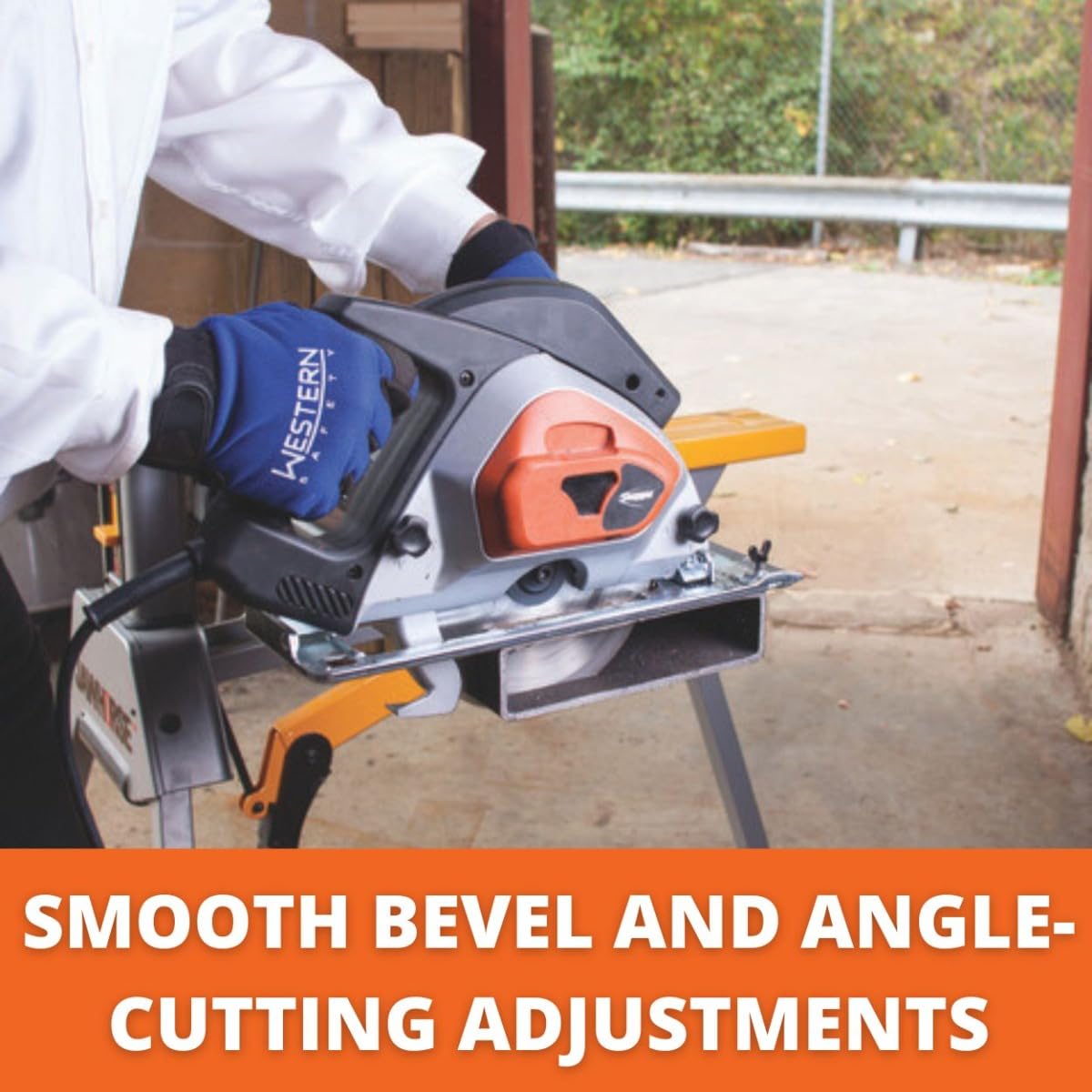 Slugger by Fein 7 1/4" Metal Cutting Saw - 1400W High-Performance Motor, Internally Powered Laser, Chip Collection, Soft Start & Electric Brake for Safety - 69908120000