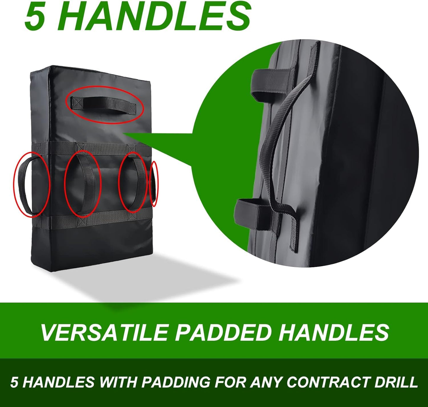 Sharellon Blocking Shield - 26 x 16 inch Thick Sponge Kick Pad for Professional Sports Training Football Basketball Hockey Lacrosse