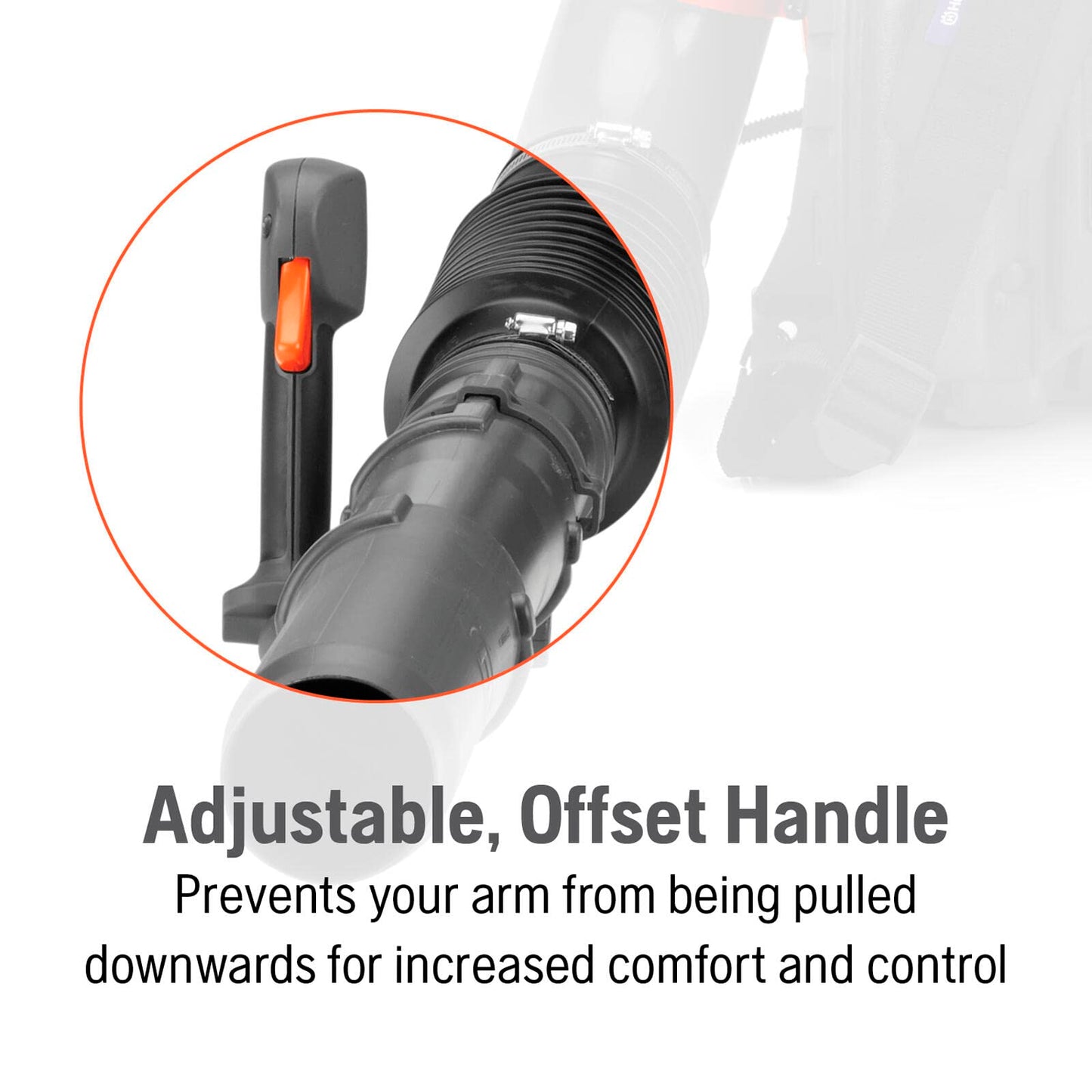 Husqvarna 360BT Gas Leaf Blower, 65.6-cc 3.81-HP 2-Cycle Backpack Leaf Blower with 890-CFM, 232-MPH, 30-N Powerful Clearing Performance and Load-Reducing Harness, Gifts for Men