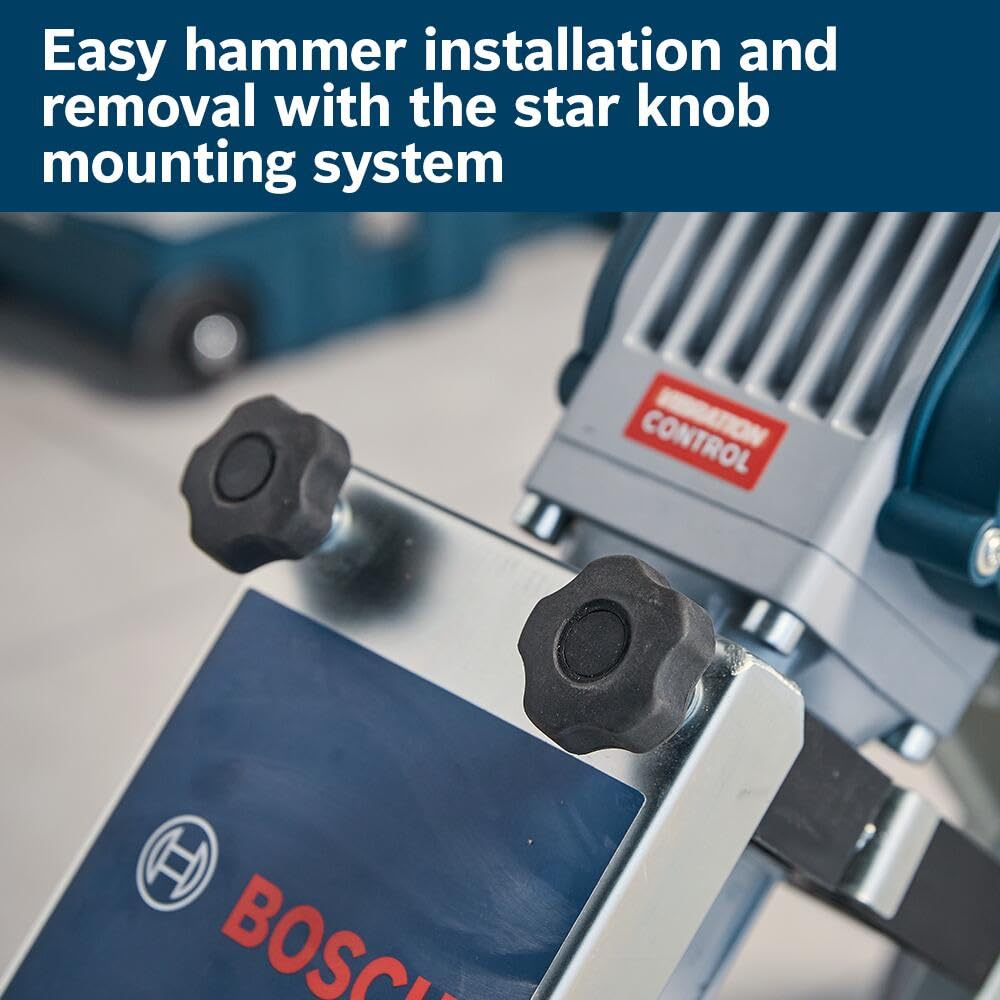 BOSCH 11335K 35-Pound 1-1/8-Inch Jack Hammer and BOSCH GHT130 Floor Removal Cart