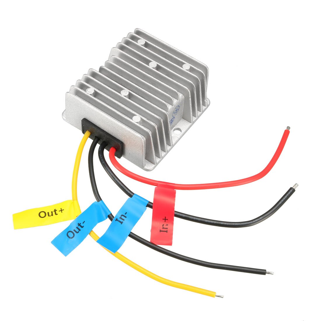 sourcing map 12V 24V 10A 240W uxcell Power Voltage Converter DC Step-Up to DC Waterproof Voltage Convert Transformer
