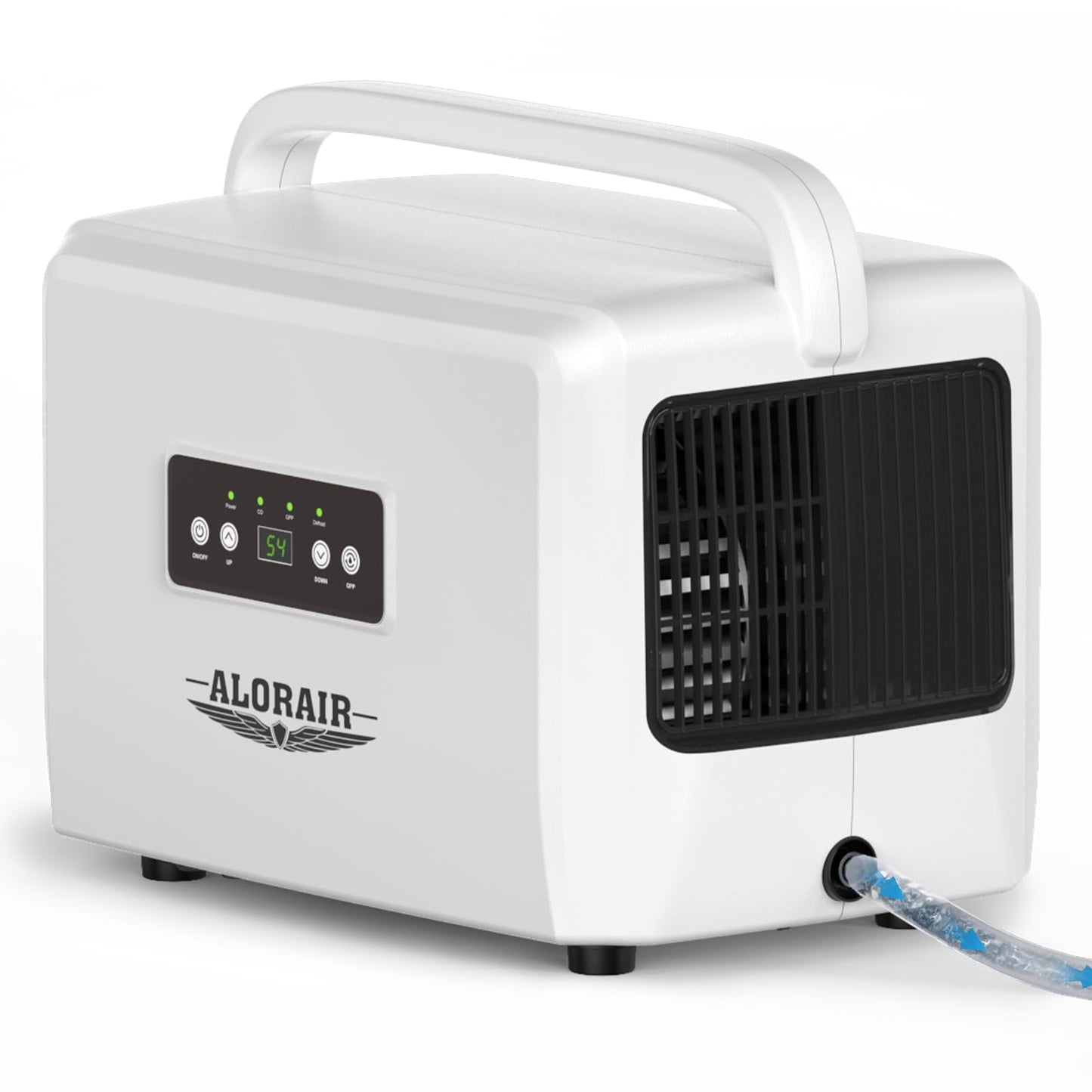 ALORAIR 70 Pints Crawlspaces Dehumidifier with Drain Hose for Commercial, Basements, Industry Water Damage Unit, Energy Star, Compact, Auto Defrost, Memory Starting Crawl Spaces Dehumidifiers