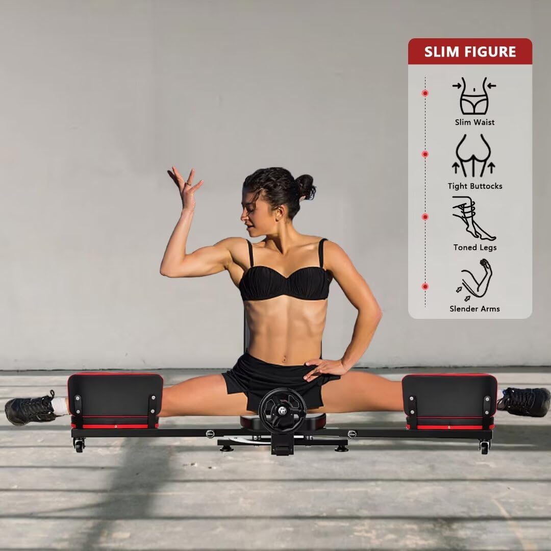 Leg-Stretcher, 300 LBS Leg Stretching Split Machine for Splits Flexibility Up to 230 Degree Split Machine Training Equipment for Adult and Kids Suitable for Home Dancing Room Gym