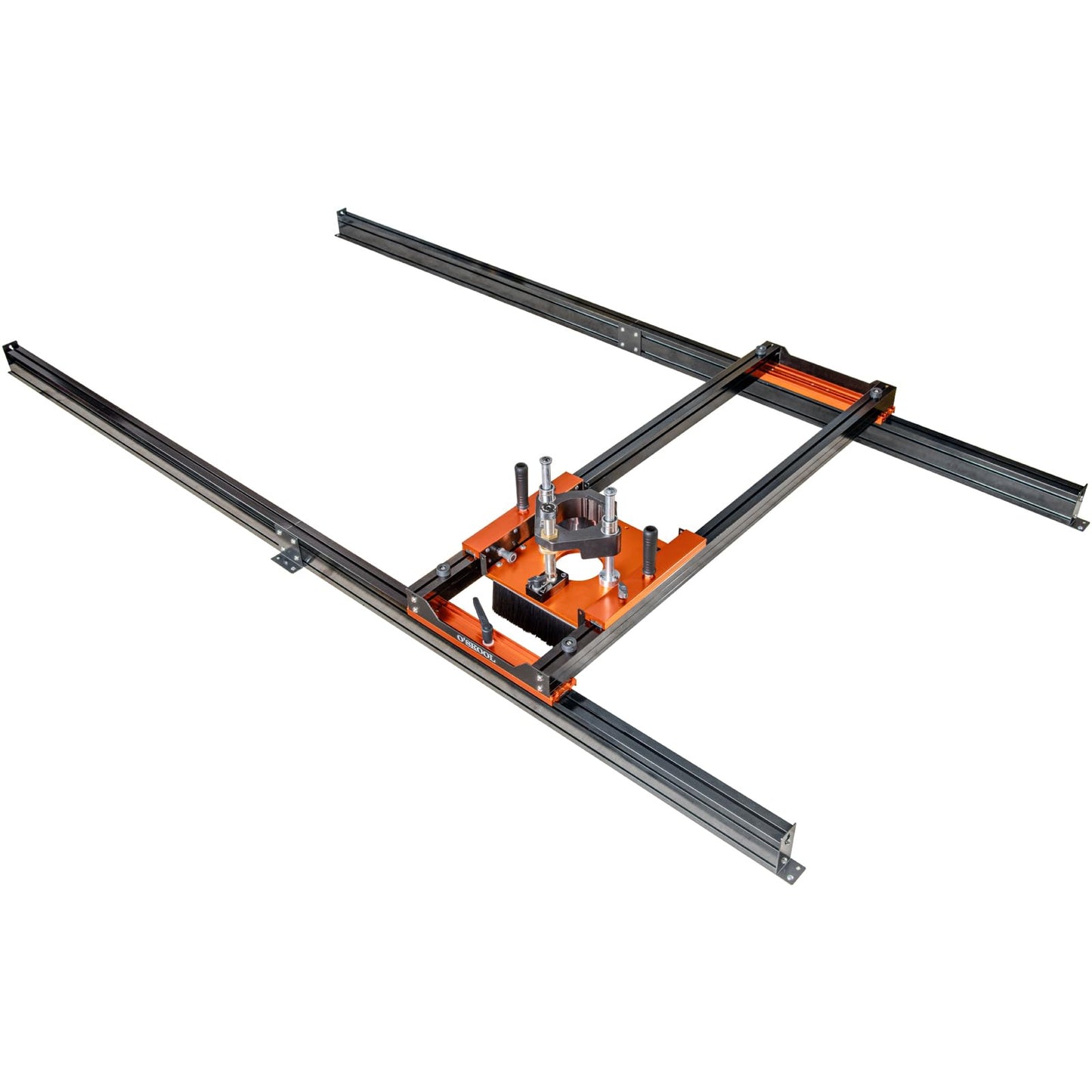 O'SKOOL Slab Flattening Router Sled with 3-Axis Gantry Jig and 3.5" Router Lift, Wood Slab Flattening Jig for Live Edge Slabs, Table Tops, River Tables, Cutting Boards and Workbenches, RTA012