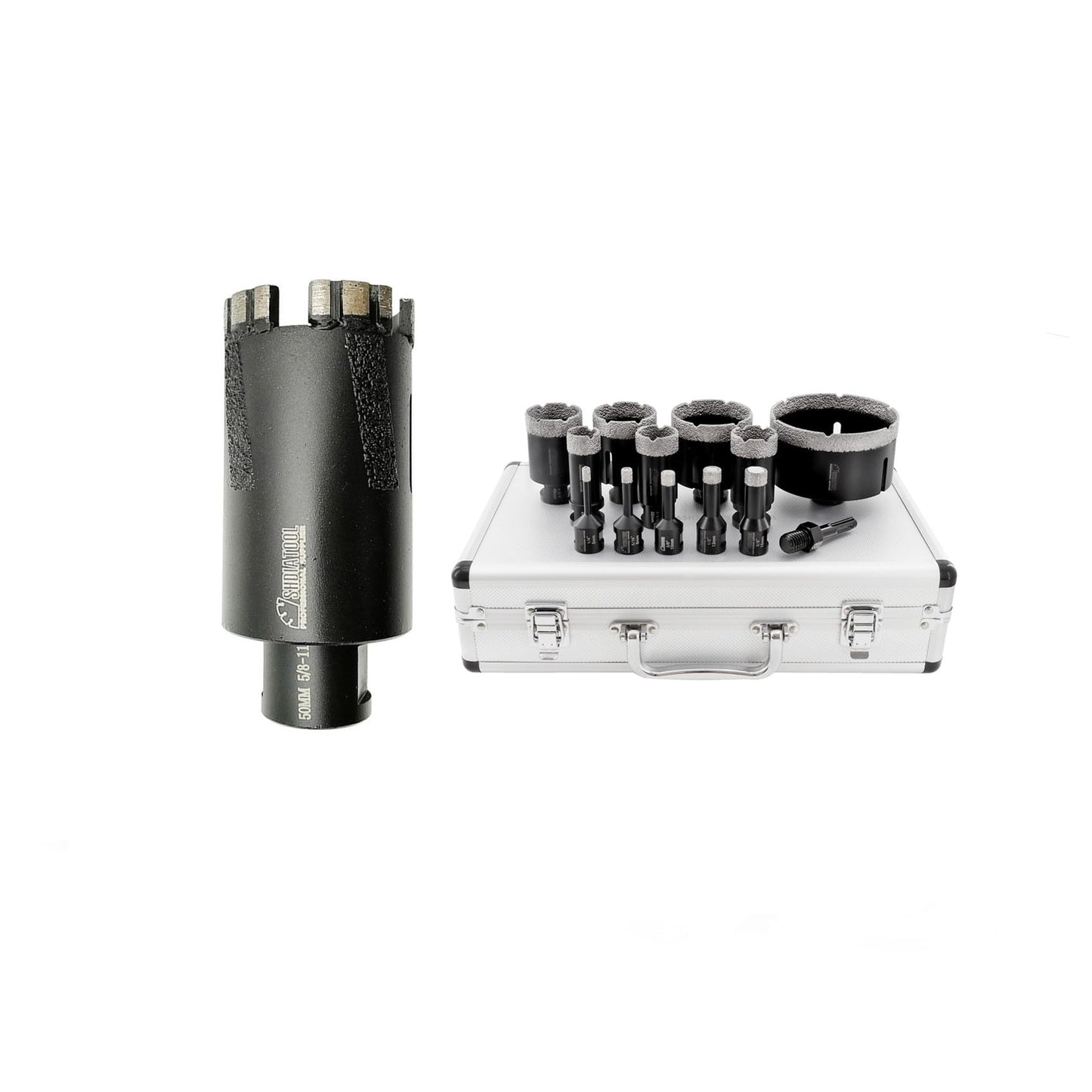 SHDIATOOL Diamond Core Drill Bits for Hard Stone Concrete Marble Granite Brick Dry or Wet Hole Saws
