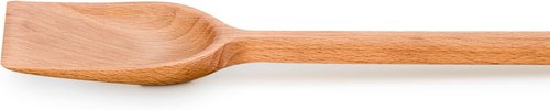 Le Creuset Wooden Scraper Spoon - Durable Kitchen Tool for Cooking & Baking | Versatile Design