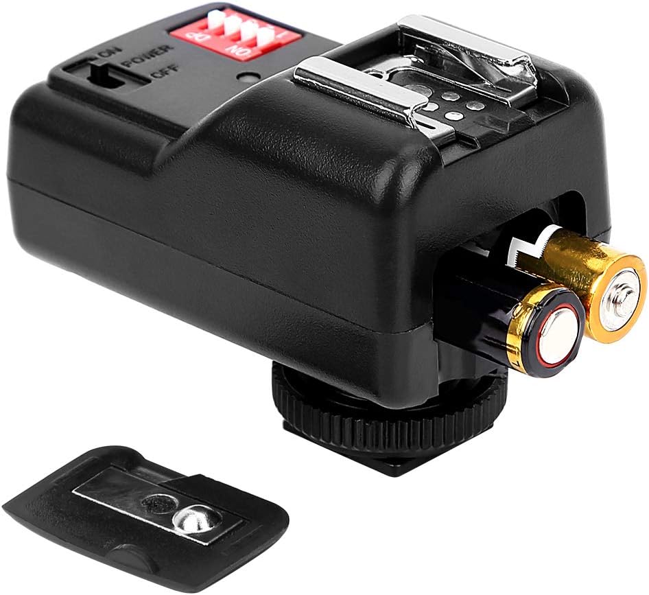 16 Set, 433MHZ 1 2 1 Shutter Release Transceiver Kit with Transmitter Receivers Sync Wire Cable for/for/for/