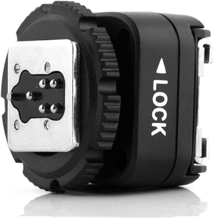 TF-321 Pixel Pixel e-TTL Flash Hot Shoe to Pc Adapter for Canon DSLRs and Flashguns