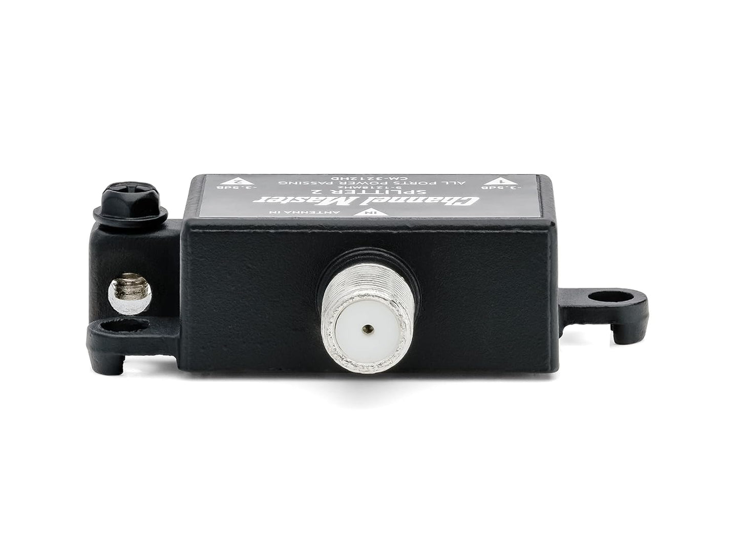 Channel Master 2 2-Way 2 Splitter | Splitter Distributes Digital HDTV Antenna Signal to TVs, One Input and Two Outputs