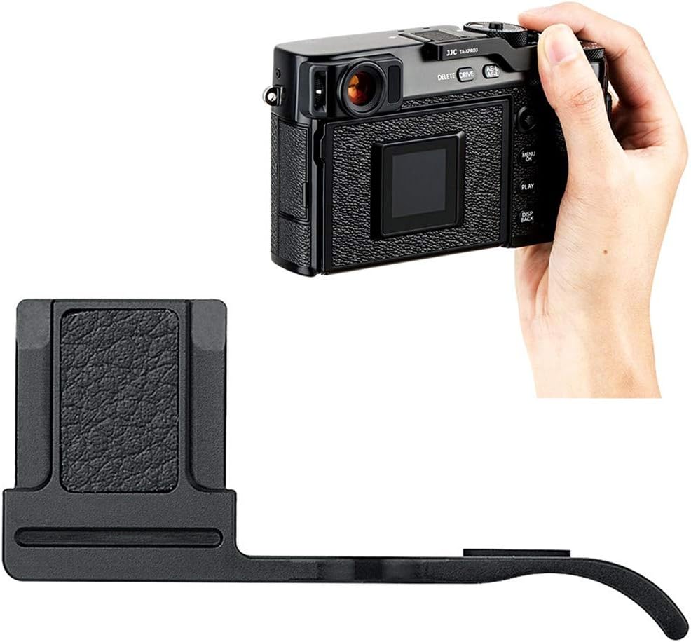 JJC X-Pro3 X-Pro2 X-Pro1 Xpro3 Xpro2 Xpro1 Deluxe Metal Thumb Up Grip for Fujifilm Fuji Digital Mirrorless Camera Thumb