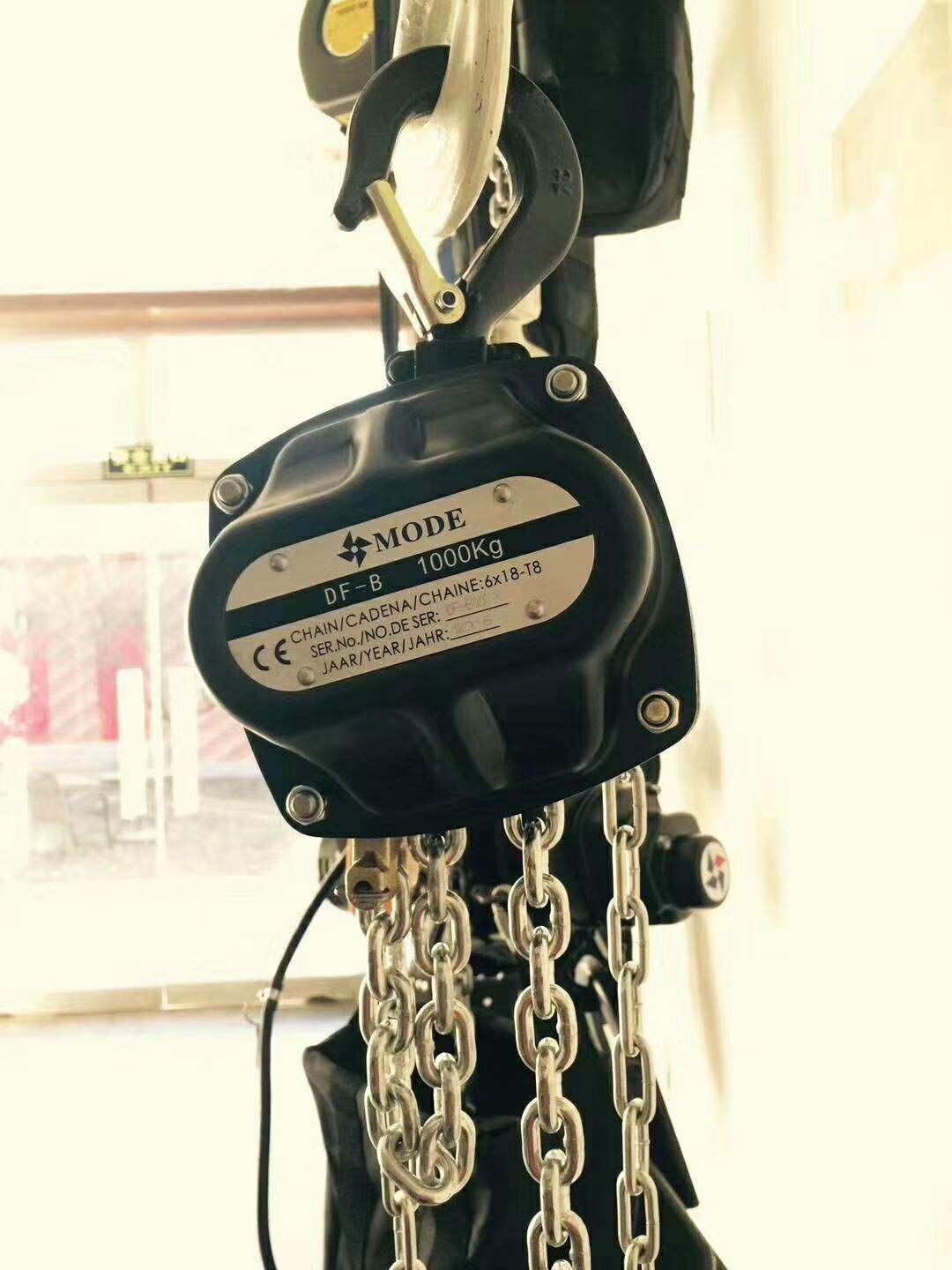 Mode Manual Hand Lifting Chain Block Hoist 2 Pieces 1TON 2200LBS Capacity with 30ft. Chain¡