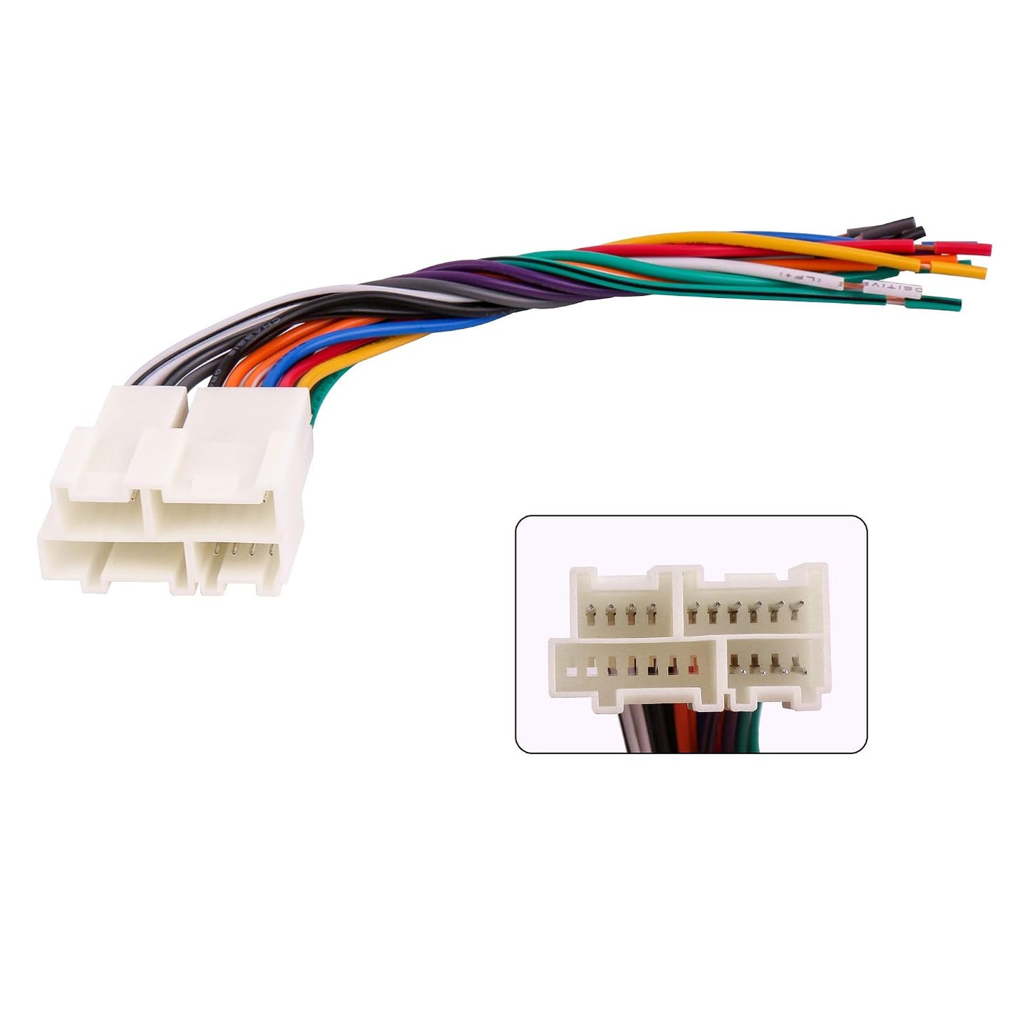 1988-2005 1988-up RDBS Radio Wire Harness with Antenna Adapter Fit for Chevy GM Vehicles Connect an Aftermarket Stereo