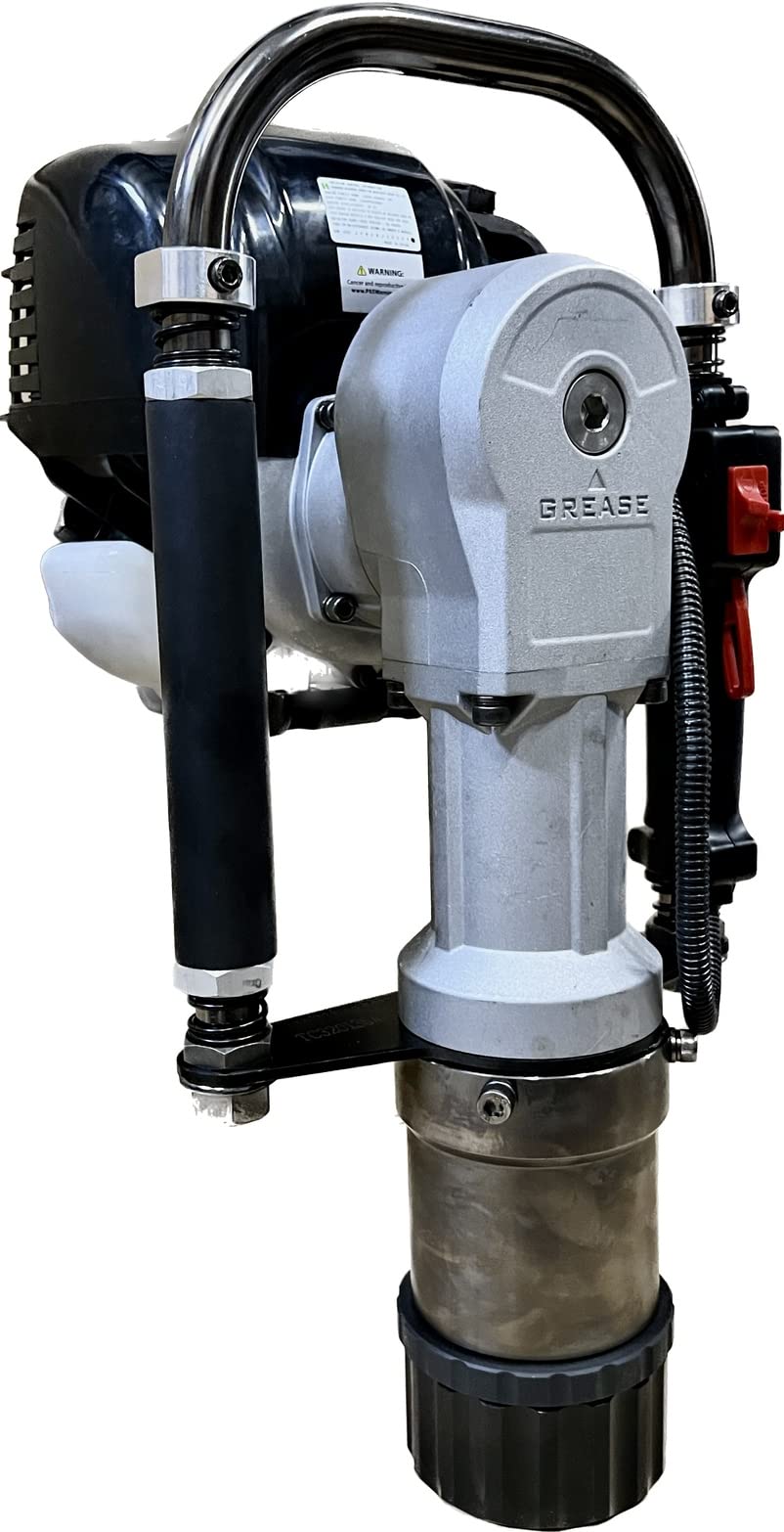 PGD1032 Titan Gas Powered Post Driver – Heavy-Duty Fence Post Driver for T-Posts, Pipes & Stakes – Portable Titan Fence Driver with 140FA 4-Stroke Engine – Farm & Ranch Use