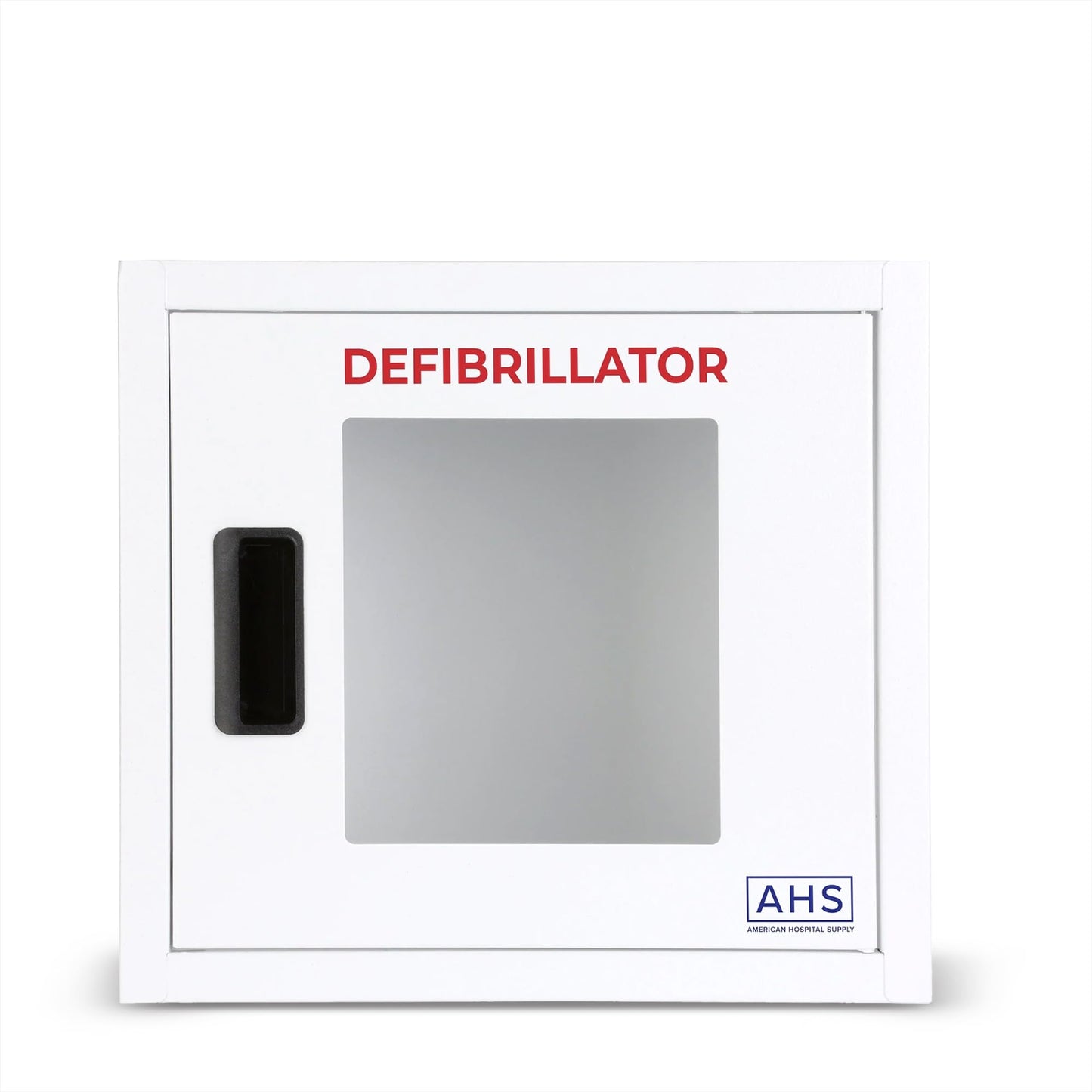 AMERICAN HOSPITAL SUPPLY AED Steel Cabinet, Wall Mount, Non-Alarmed Automated External Defibrillator Storage Cabinet - Large, fits Zoll and Cardiac Science AEDs