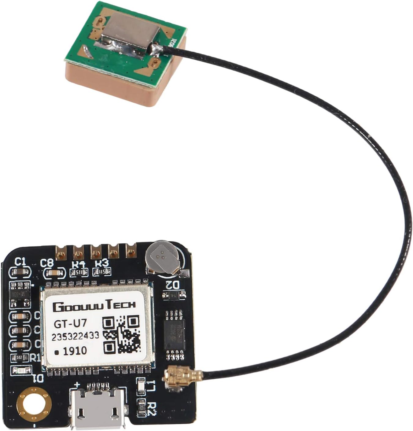 AITRIP 1PCS GT-U7 NEO-6M 51 STM32 GPS Module Navigation Satellite Positioning Compatible with MCU High Sensitivity Low