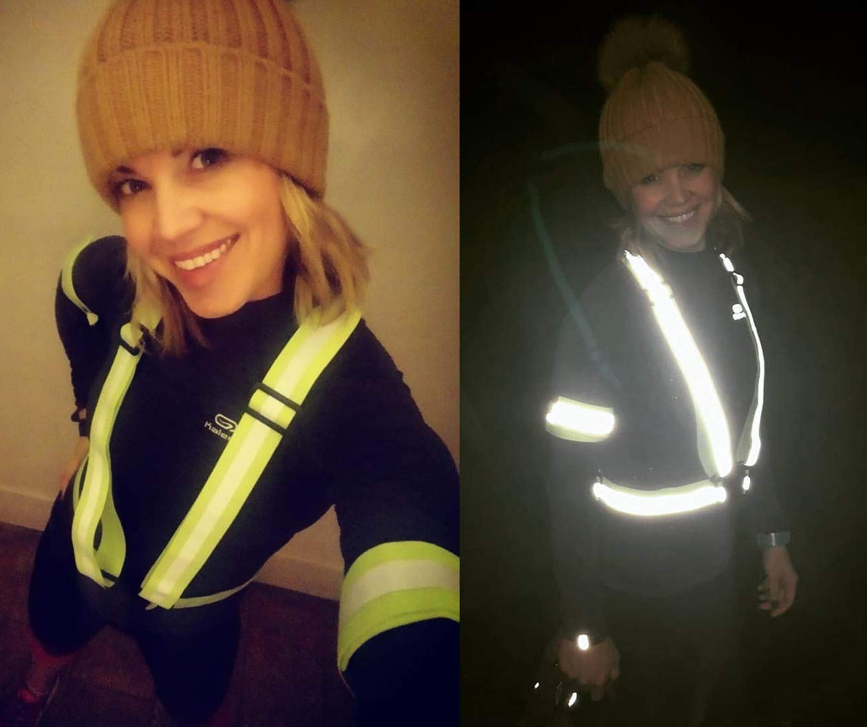 HiVisible | 10 Reflective Safety Straps Hi Vis Strap Vest Safety Suspenders Reflective Running Working Reflective Vest Straps