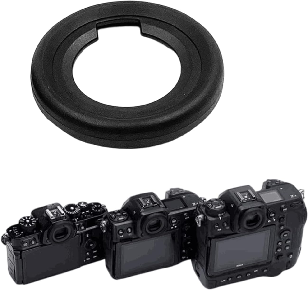 JINPIAOPIAO DK33 Soft Rubber Viewfinder Cover for Camera Eye Cup with Comfortable Fit and Light Blocking Feature