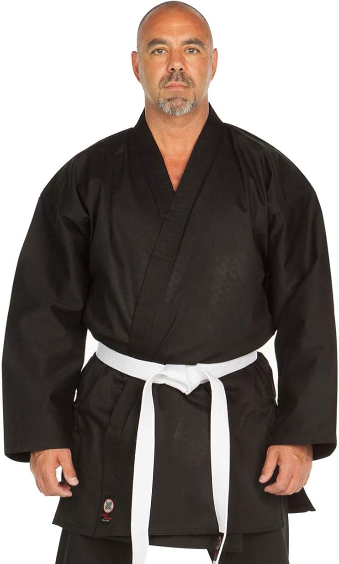 Ronin Karate Top - Medium Weight Karate Jacket - Smooth 100% Drill Cotton 9oz - Martial Arts Jacket