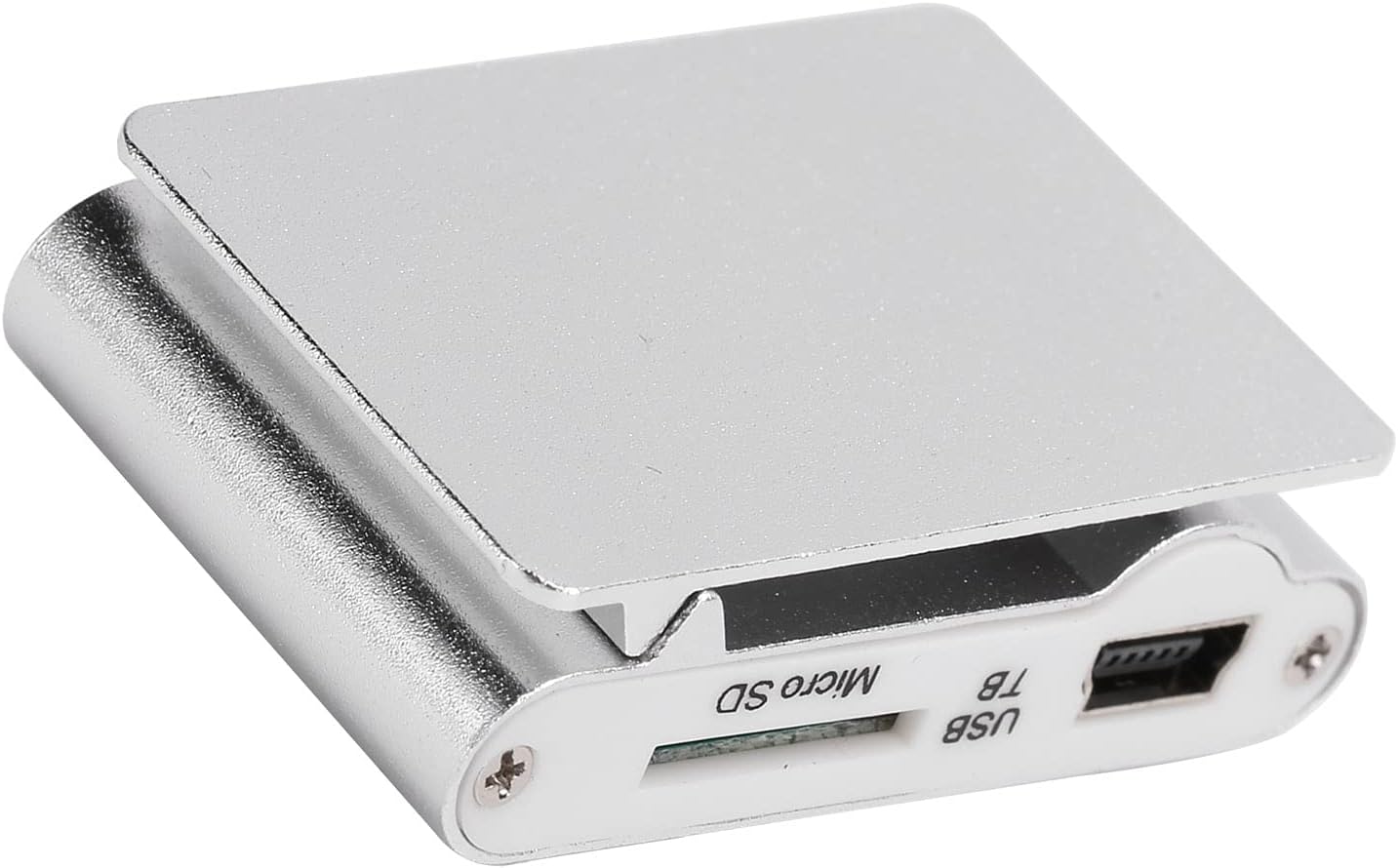 Zopsc-1 Mp3 Mp3 Lightweight Back Clip Player,Portable Mini Player Backclip Lossless Sound Music Player for Running
