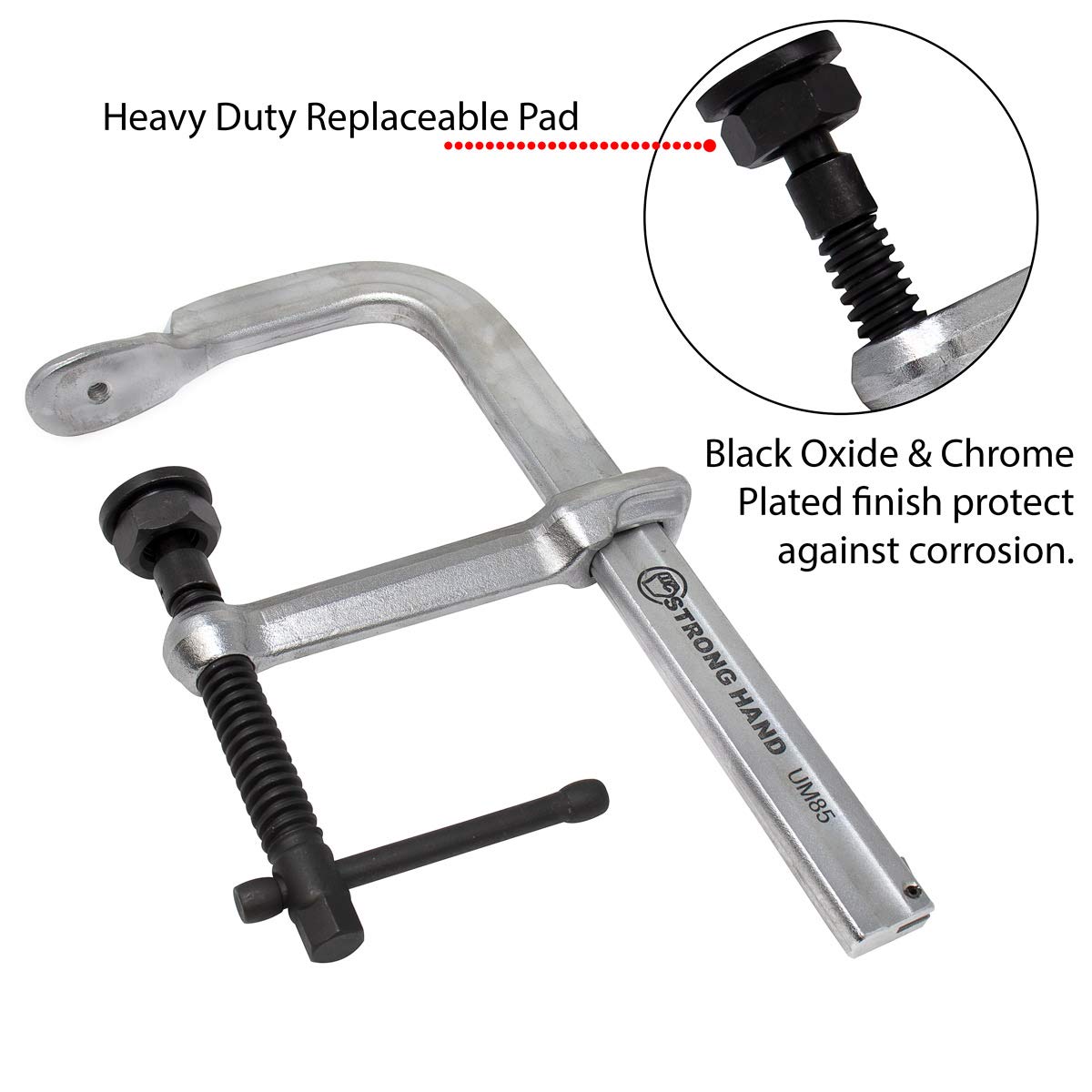 Strong Hand Tools Sliding Arm Clamp - 20.5in., Model# UM205